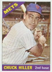 1966 Topps Baseball Cards      154     Chuck Hiller